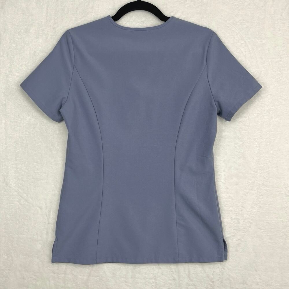 Figs Scrub Set Vapor Blue Space Dye Catarina Slim Top XS Yola Zamora Pants XSP - Picture 3 of 11